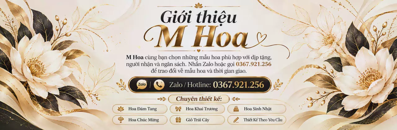 Ảnh bìa Shop hoa tươi Xã Sơn Hà Quảng Ngãi - Gói ghém những lời muốn gửi